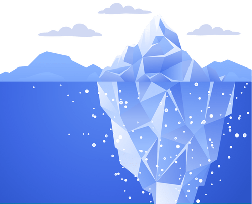 Data iceberg